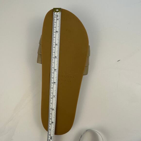 Beatrice Valenzuela Monocolor Sandalia Slides Sandals US Size 7 Taupe - Picture 11 of 14
